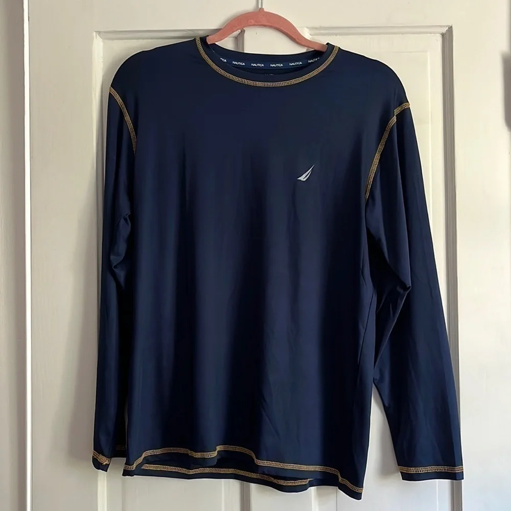Nautica boys XL lightweight activewear long sleeve shirt - Picture 1 of 4
